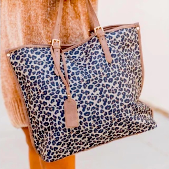 Handbags - Leopard Tote Bag